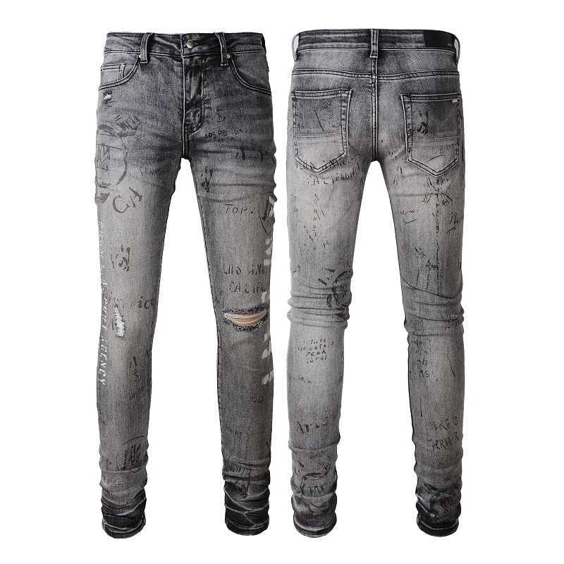 Designer Clothing Denim Pants Amiiri 2023 Trend Fashion Slim Fit Small Feet Elastic Perforated Black Jeans Men's Amiiri Fashion Distressed Ripped Skinny for sale
Designer Clothing Denim Pants Amiiri 2023 Trend Fashion Slim Fit Small Feet Elastic Perforated Black Jeans Men's Amiiri Fashion Distressed Ripped Skinny for sale