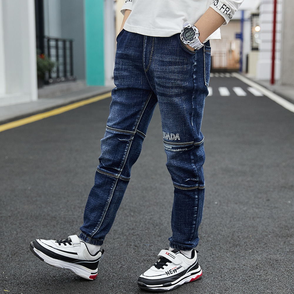 Jeans IENENS Kids Boys Clothes Skinny Jeans Classic Pants Children Infant Denim Clothing Bottoms Baby Trousers 4 5 6 7 8 9 10 11 Years 230424