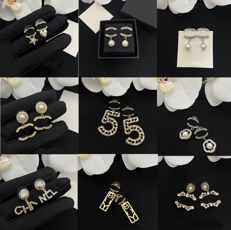 20style 18K Gold Plated Brass Copper Stud Dangle Chandelier 925 Silver Luxury Letter Women Crystal Rhinestone Pearl Long Designers Earring Wedding Party Jewerlry
20style 18K Gold Plated Brass Copper Stud Dangle Chandelier 925 Silver Luxury Letter Women Crystal Rhinestone Pearl Long Designers Earring Wedding Party Jewerlry