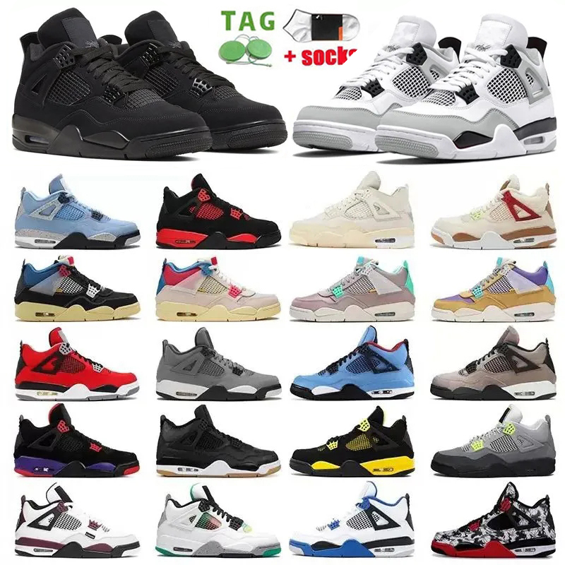 New Jumpman 4 for men women 4s Seafoam Military Black Cat Sail Red Thunder White Oreo Cactus Jack Blue University Infrared Cool Grey Casual shoes
New Jumpman 4 for men women 4s Seafoam Military Black Cat Sail Red Thunder White Oreo Cactus Jack Blue University Infrared Cool Grey Casual shoes