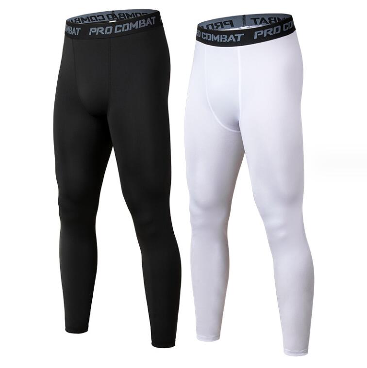 Men'S Pants Sports Tights Pro Combat Basketball Mens Fitness Quickly Dry Running Compression Gym Joggers Skinny Drop Delivery A Dhftn