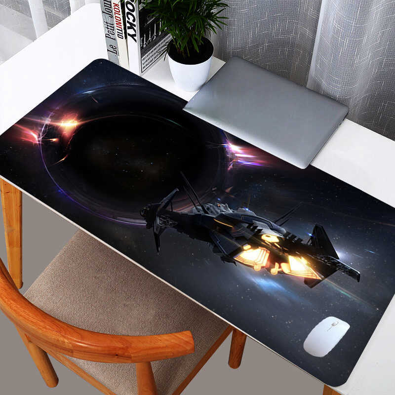 Mouse Pads Wrist Rests Star Citizen Mouse Pad Rubber Table Large Gamer Tapis De Souris Xl Desk Mat Computer keyboard Gaming Accessories Carpet Mousepa