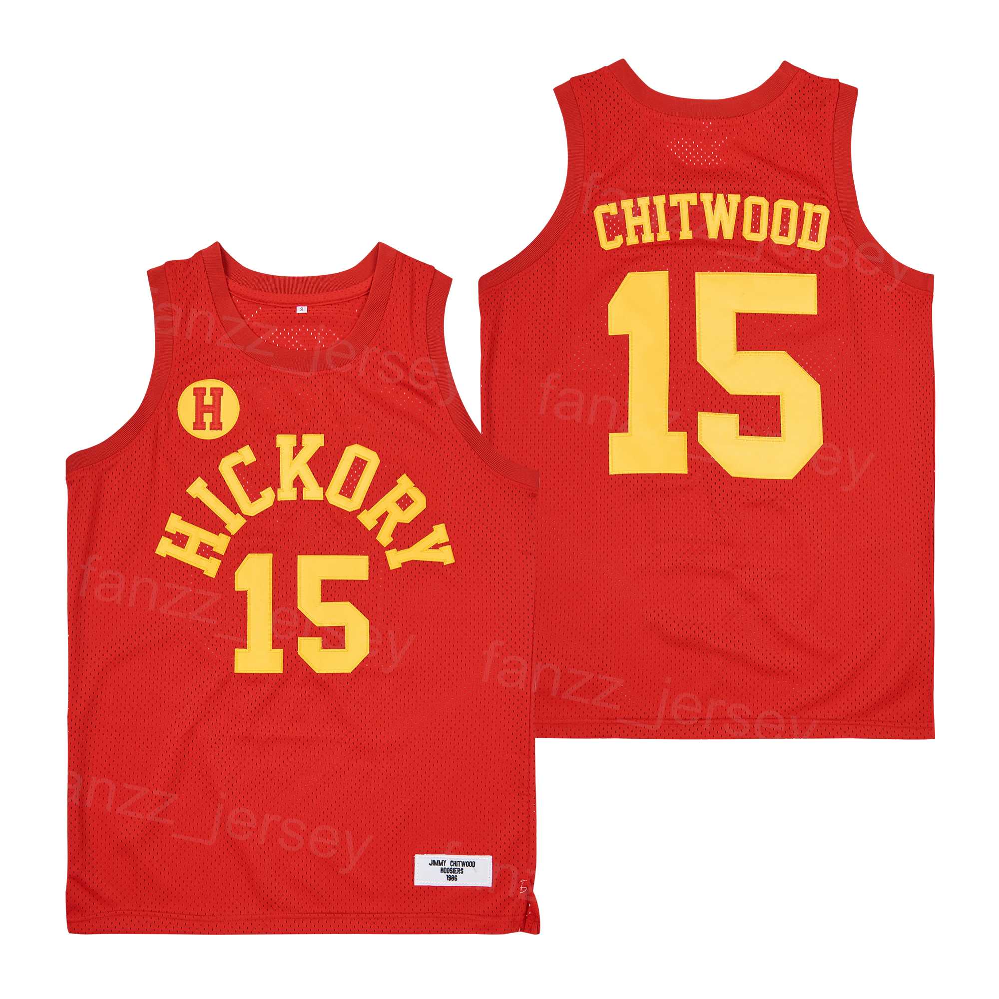 Hickory Hoosiers Jersey Basketball High School 15 Jimmy Chitwood Shirt Moive Pullover HipHop University For Sport Fans Team Red Breathable Pure Cotton Retro, Brown
Hickory Hoosiers Jersey Basketball High School 15 Jimmy Chitwood Shirt Moive Pullover HipHop University For Sport Fans Team Red Breathable Pure Cotton Retro, Brown