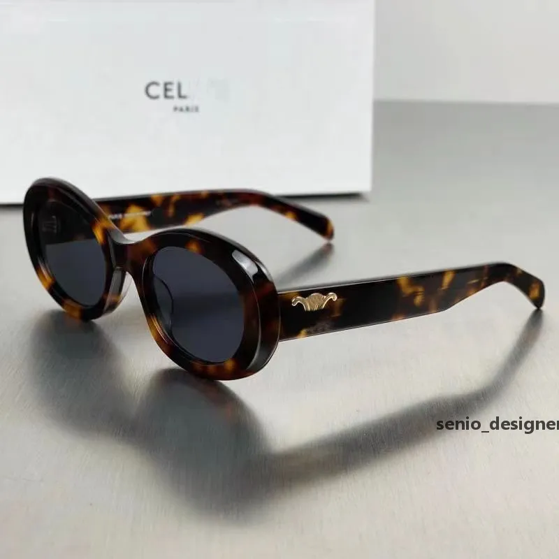 New Fashion Retro cat's eye sunglasses for women CE's Arc de Triomphe oval Luxury French high street 666
New Fashion Retro cat's eye sunglasses for women CE's Arc de Triomphe oval Luxury French high street 666