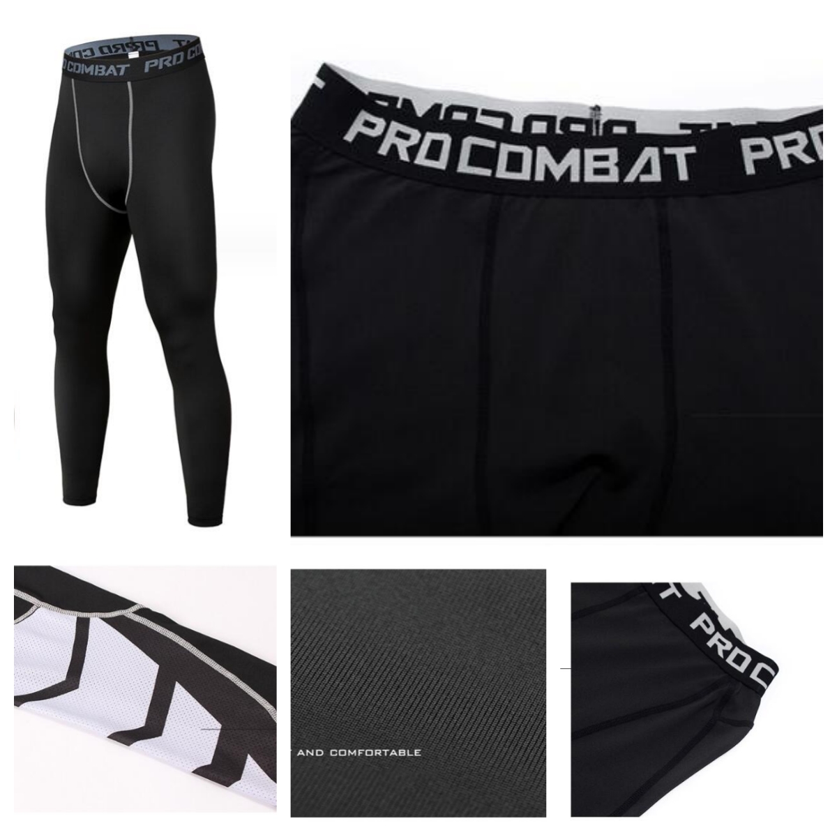 Men'S Pants Sports Tights Pro Combat Basketball Mens Fitness Quickly Dry Running Compression Gym Joggers Skinny Drop Delivery A Dhftn