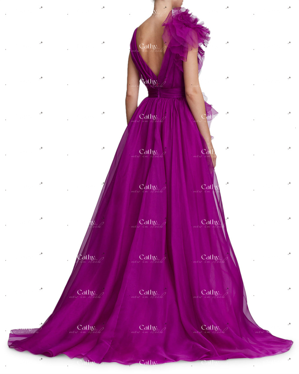 Party Dresses Sexy Aline Prom Side Split Maxi Vestidos De Fiesta Deep Vneck Sleeveless Layer Evening 230422Z