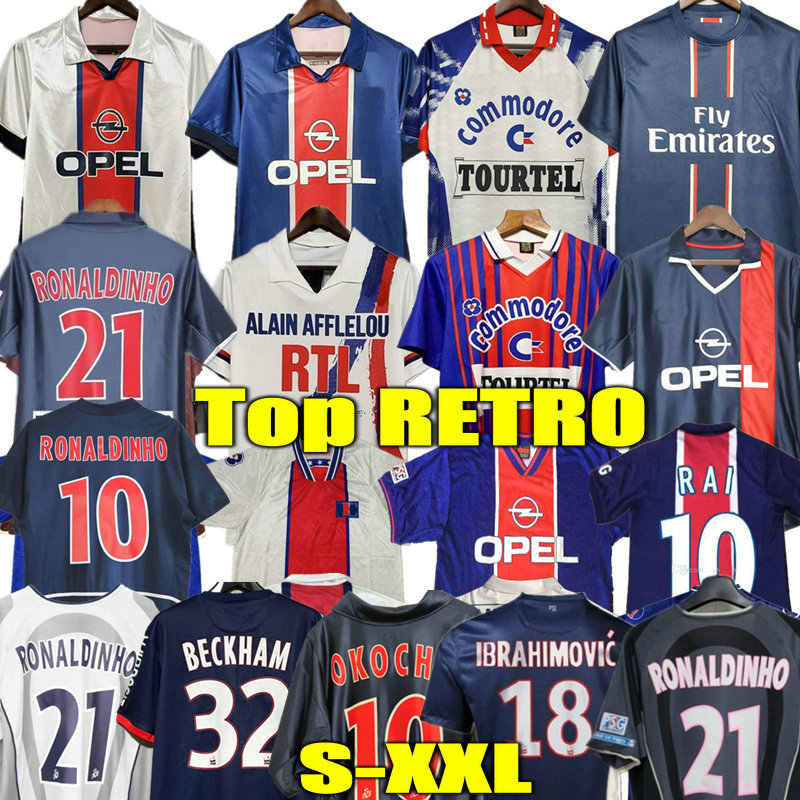 RONALDINHO Retro SOCCER JERSEY OKOCHA 93 94 95 96 13 14 LEROY ADAILTON Beckham 98 99 00 01 02 03 90 92 classic RAI ANELKA Ibrahimovic camisas de futebol SIMONE PSGS ROTHEN, 98 99 away
RONALDINHO Retro SOCCER JERSEY OKOCHA 93 94 95 96 13 14 LEROY ADAILTON Beckham 98 99 00 01 02 03 90 92 classic RAI ANELKA Ibrahimovic camisas de futebol SIMONE PSGS ROTHEN, 98 99 away