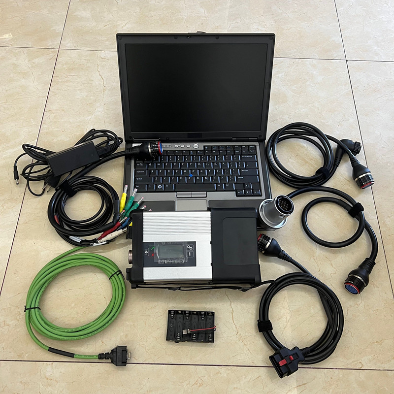 V2023.09 MB SD Connect C5 Star Diagnosis With Vediamo/DTS Engineering SSD Plus D630 Laptop Ready Use