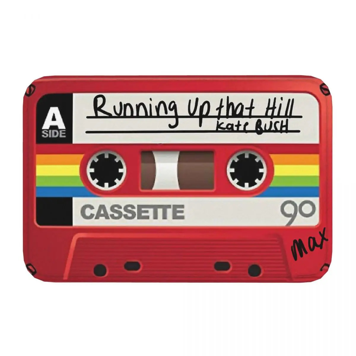 Carpet Eddie Munson Bedroom Entrance Doormat Running Up That Hill Stranger Things for Living Room Balcony Rug Floor Mat 231124