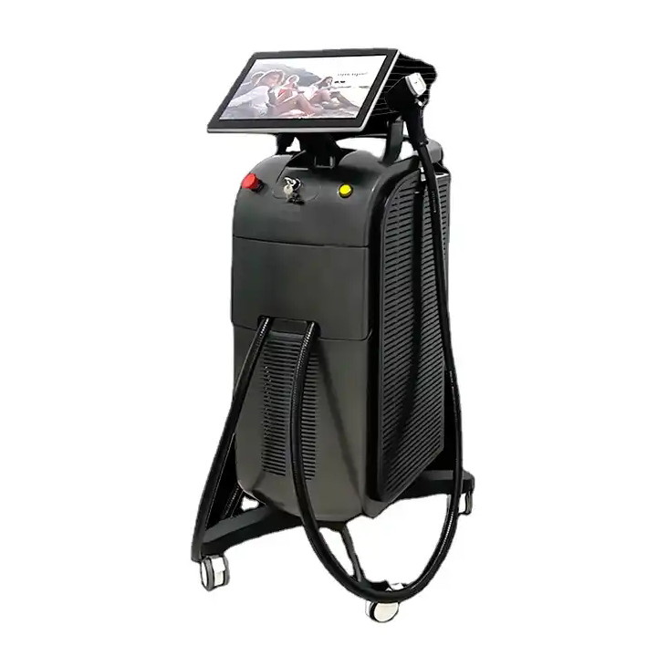 Hot Selling Wholesale Price 808nm 755nm 1064nm Diode Laser Hair Removal Machine 1 Handle OEM Logo 2400W Permanent hair removal