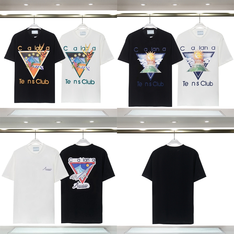 Casa Summer New Design Tennis Club Aircraft Sun Letter Printing T-shirt Double Strand Double Yarn Cotton Soft Round Neck Men' Top Size Couple Same T-shirt -3XL YY, Black-f
Casa Summer New Design Tennis Club Aircraft Sun Letter Printing T-shirt Double Strand Double Yarn Cotton Soft Round Neck Men' Top Size Couple Same T-shirt -3XL YY, Black-f
