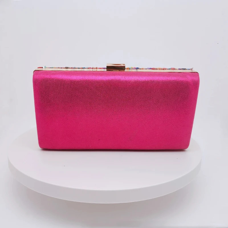 Evening Bags Pink Ladies Clutch Bag Women Party Purse Shell Decoration Crossbody MultiColor Handbag 231123