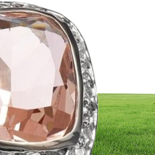 Morganite 925 Sterling Silver High Quantity Ring For Men and Women Fashion Jewelry Party Gift Size 6 7 8 9 10 F14615160471