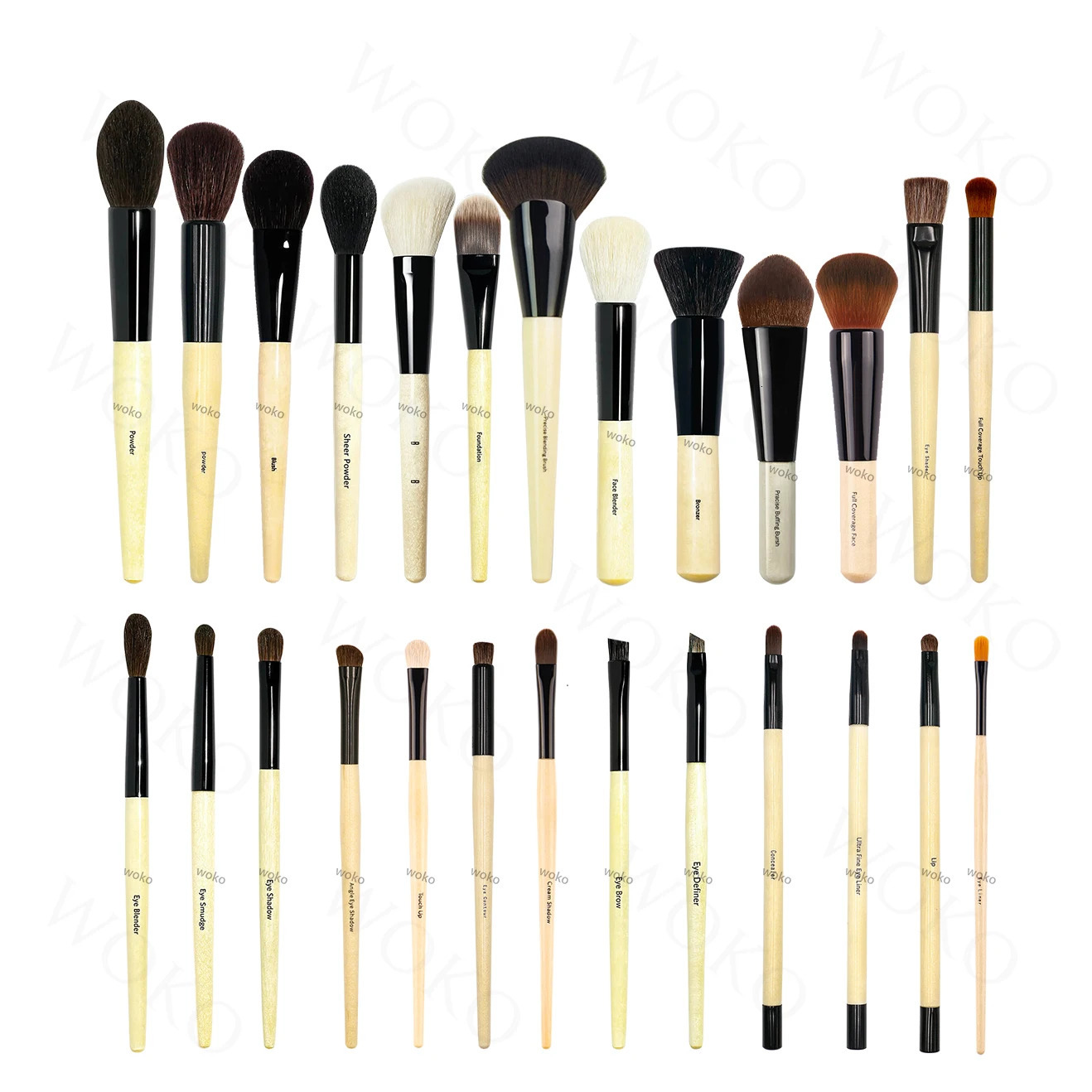 Makeup Brushes 5/29pc BB series loose powder brush corner face powder blusher brush basic buffer brush eye shadow mixer lining makeup brush 231124