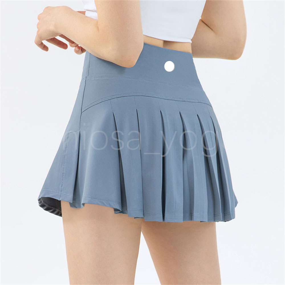Summer Sports Yoga Shorts Womens High Waist Fitness Running Fast Dry Breathable Short Skirt Anti Light Lulu Tennis Skirt DS173, Black
Summer Sports Yoga Shorts Womens High Waist Fitness Running Fast Dry Breathable Short Skirt Anti Light Lulu Tennis Skirt DS173, Black