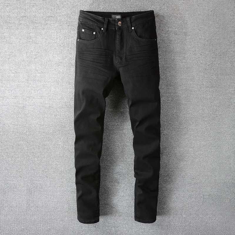 Designer Clothing Denim Pants Amiiri 2023 New Trend Fashion Slim Fit Small Feet Elastic Pure Black Jeans Men's Amiiri Fashion Brand Distressed Ripped Skinny for sale
Designer Clothing Denim Pants Amiiri 2023 New Trend Fashion Slim Fit Small Feet Elastic Pure Black Jeans Men's Amiiri Fashion Brand Distressed Ripped Skinny for sale