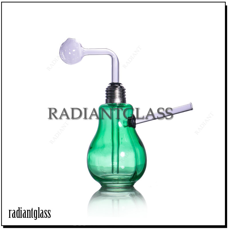 Hookahs Glass Oil Burner Water Pipe Bong lamp bulb Mini style colored smoking bubbler Pipes
Hookahs Glass Oil Burner Water Pipe Bong lamp bulb Mini style colored smoking bubbler Pipes