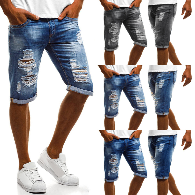 Men' Jeans Summer Fashion Casual Slim Fit Men' Stretch Short High Quality Elastic Denim Shorts, Blue
Men' Jeans Summer Fashion Casual Slim Fit Men' Stretch Short High Quality Elastic Denim Shorts, Blue