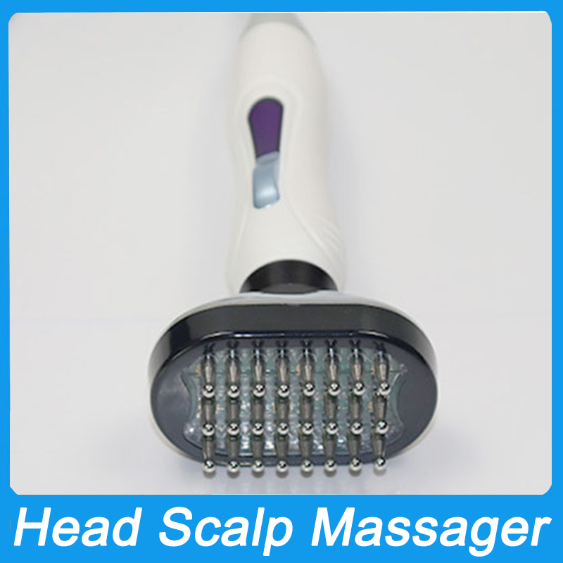 New EMS Scalp Massage Machine Head Massager Hair Growth Comb RF Microcurrent Vibration Relaxation Neck Head Physiotherapy Health Care Red Light Anti H