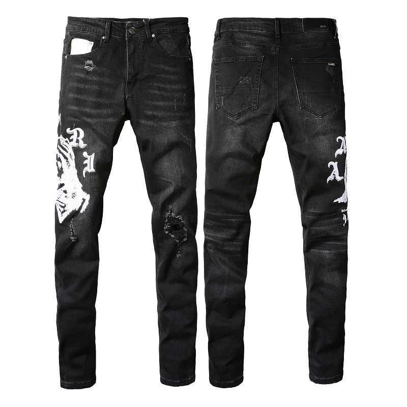 Designer Clothing Denim Pants Amiiri 2023 New Trend Fashion Slim Fit Small Feet Elastic Perforated Black Jeans Men's Amiiri Fashion Distressed Ripped Skinny for sale
Designer Clothing Denim Pants Amiiri 2023 New Trend Fashion Slim Fit Small Feet Elastic Perforated Black Jeans Men's Amiiri Fashion Distressed Ripped Skinny for sale