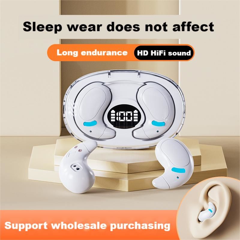 M96 Sleep headphones TWS Bluetooth headphone Wireless Earphone In-ear Earphone LED display Two Earbuds with built-in Microphone high Quality Headphone