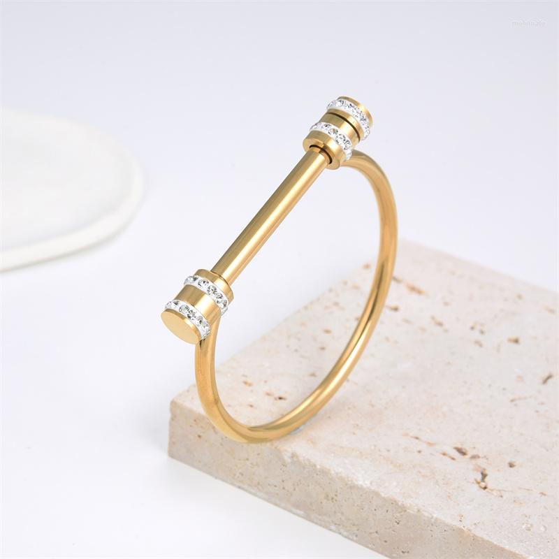 Bangle Design Arrival Women Fashion Jewelry Stainless Steel Resin Bracelet For