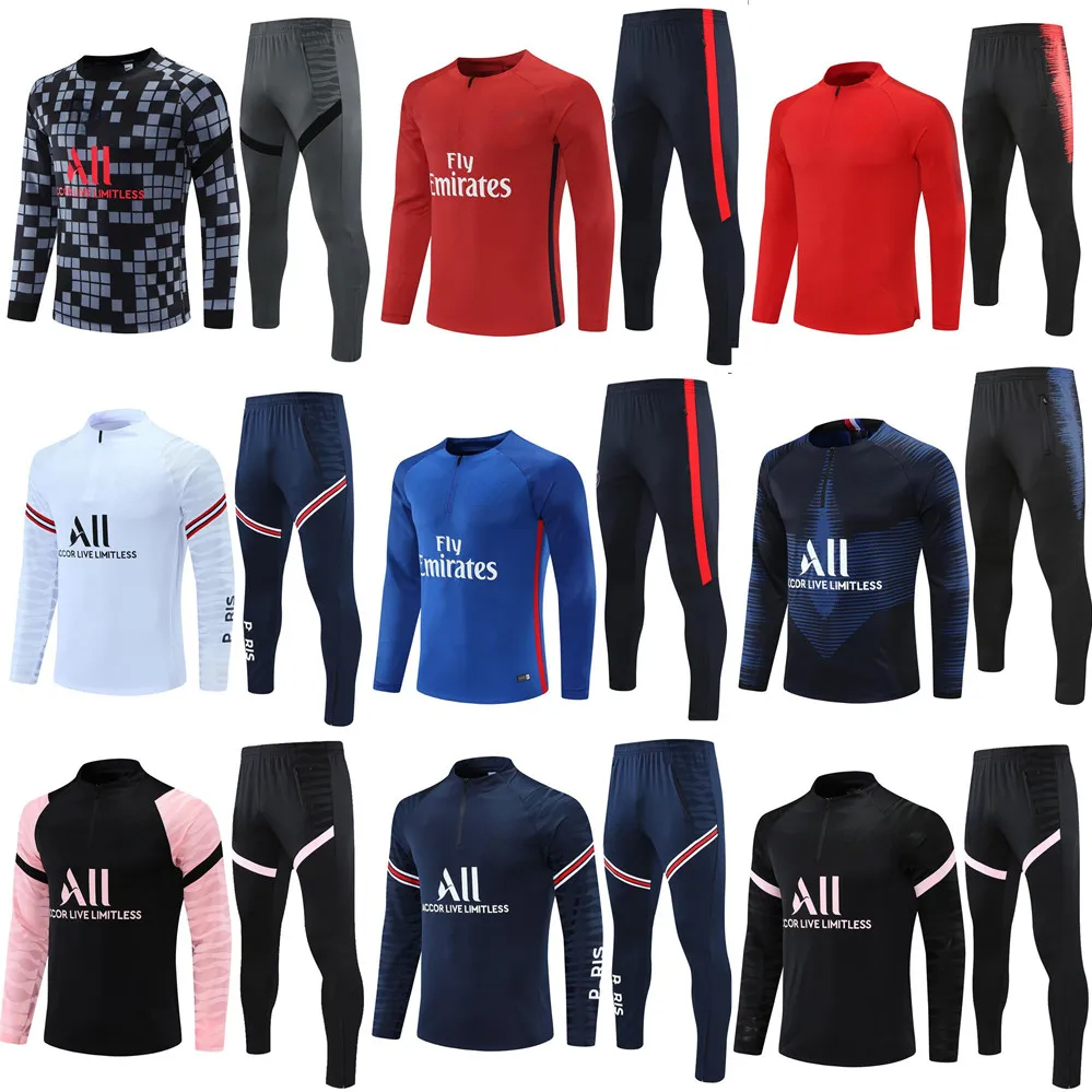 23 24 kids soccer tracksuit psgs MBAPPE jacket futbol Men Long sleeves Survetement sets Hommes Sportswear Adult training suits football tracksuits top S-2XL, 14
23 24 kids soccer tracksuit psgs MBAPPE jacket futbol Men Long sleeves Survetement sets Hommes Sportswear Adult training suits football tracksuits top S-2XL, 14