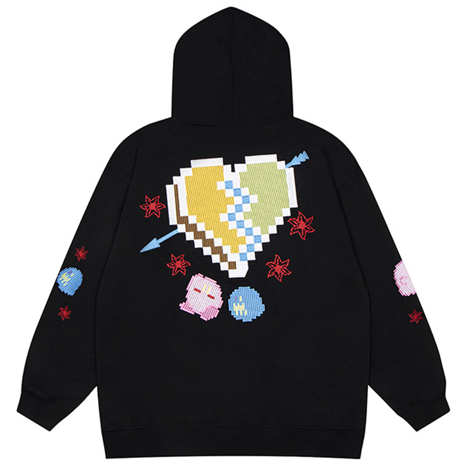 Men's Hoodies Sweatshirts Street clothing oversized Y2K sports shirt Harajuku hip-hop hoodie fashion embroidery men's casual loose zipper ho