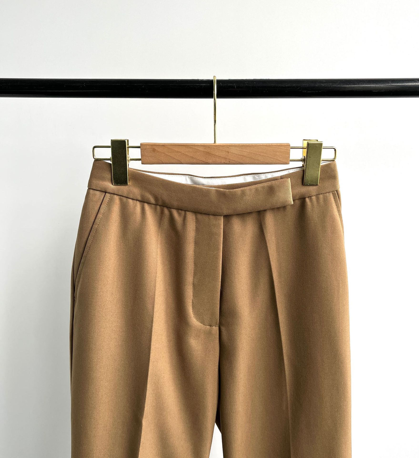 Women's Pants & Capris T-tee Twill Straight Leg Nine Points Pants Leisure Pants for Women