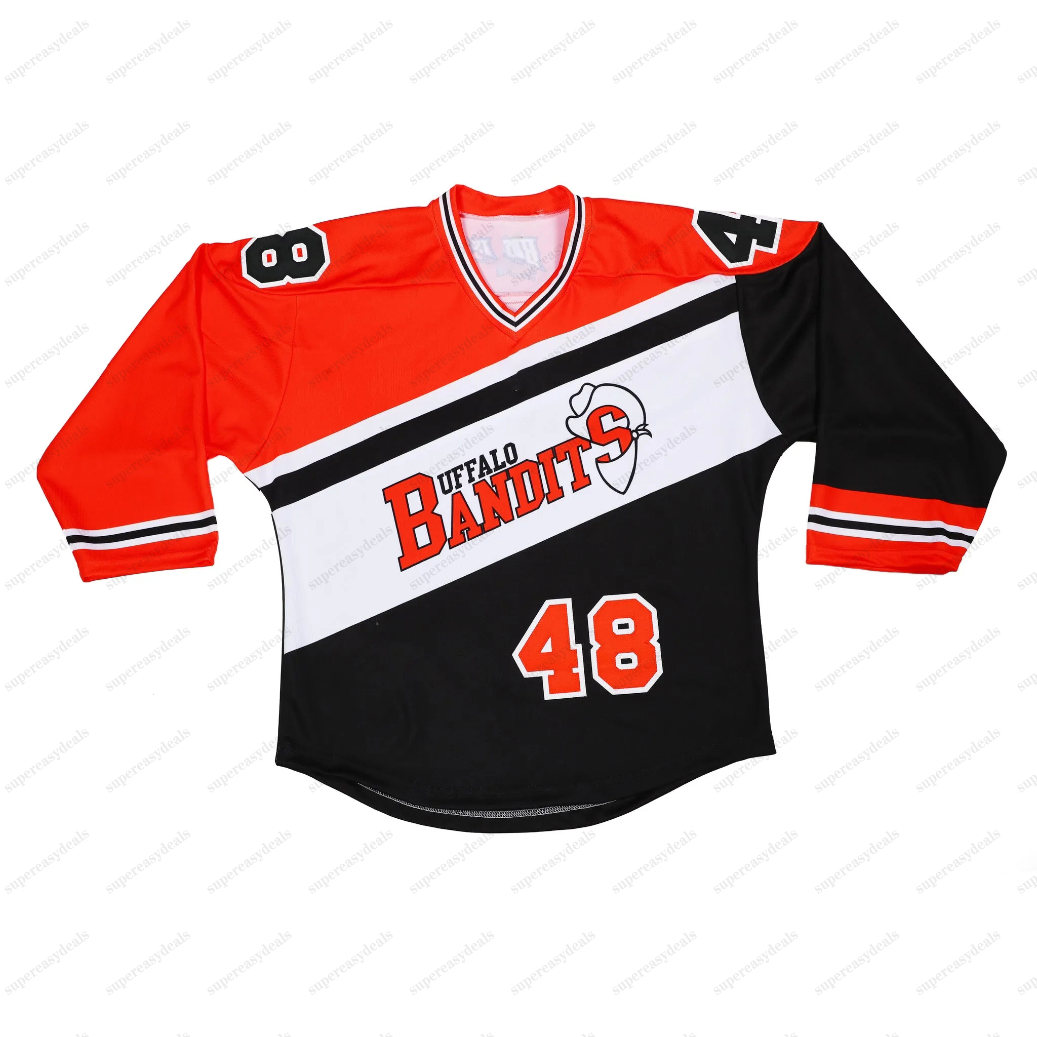 Buffalo Bandits Custom NLL 2024 Lacrosse Jerseys - Smith Nanticoke Fraser Byrne Fields Vinc Priolo Cloutier Weiss Buchan Noseworthy Brown