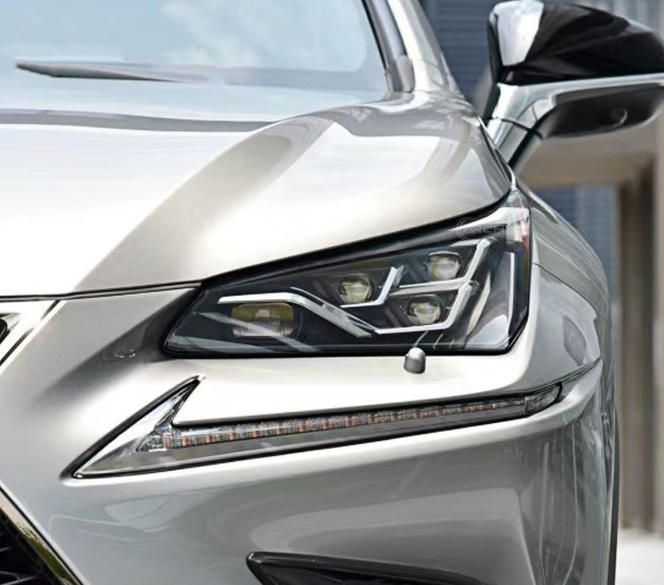 Headlight Assembly For Lexus NX200/NX300 20 14-20 20 Headlight LED Turn Signal Bifocal Lens High Beam Running Lights Upgrade
