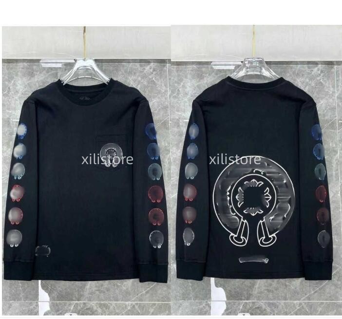 Classic Brand Womens Heart Sweatshirts Ch Fashion Designer Horseshoe Long Sleeve T-shirt Cross Print Mens Casual Tops Quality Luxury Pullover Sweater 7ovvgw, C1
Classic Brand Womens Heart Sweatshirts Ch Fashion Designer Horseshoe Long Sleeve T-shirt Cross Print Mens Casual Tops Quality Luxury Pullover Sweater 7ovvgw, C1
