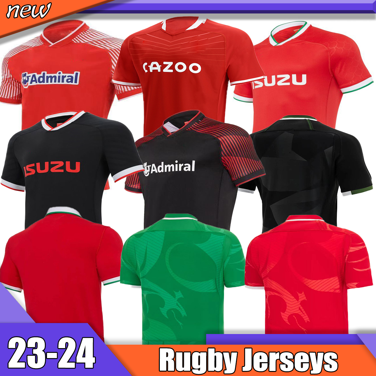 22 23 wales rugby jersey National Team Jerseys Cymru Sever Version World Cup polo T-Shirt 19 21 2022 2023 home away Welsh rugby Training Jesery rugby shirt Top quality