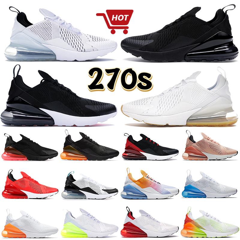 270 Running Shoes For Mens Womens 270s Sneakers Triple White Black Sport Shoe Coral Stardust Tea Berry Men Runner Trainers Ladies Mesh Lace Up Outdoor Sneaker
270 Running Shoes For Mens Womens 270s Sneakers Triple White Black Sport Shoe Coral Stardust Tea Berry Men Runner Trainers Ladies Mesh Lace Up Outdoor Sneaker