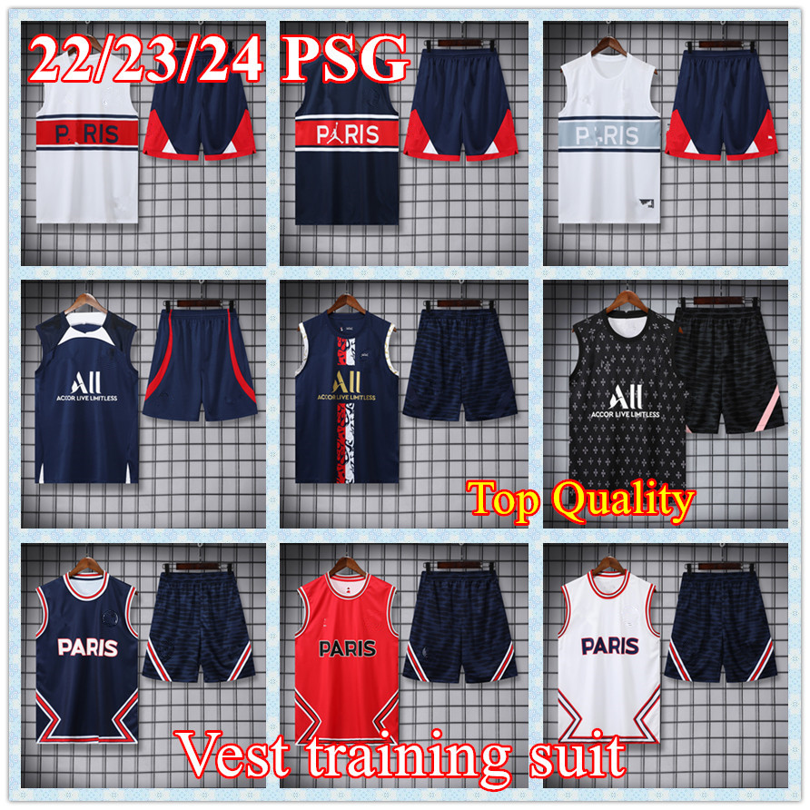23/24 new PSGS tracksuits Sportswear men training suit vest Short sleeved suit Football soccer Jersey kit uniform chandal adult sweatshirt Sweater sets Top quality, 16
23/24 new PSGS tracksuits Sportswear men training suit vest Short sleeved suit Football soccer Jersey kit uniform chandal adult sweatshirt Sweater sets Top quality, 16