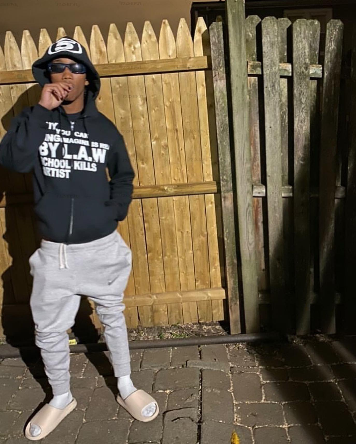 Men's Hoodies Sweatshirts Men's top zipper cover Harajuku printed loose vintage Y2K graphic women's street clothing hoodie oversized to