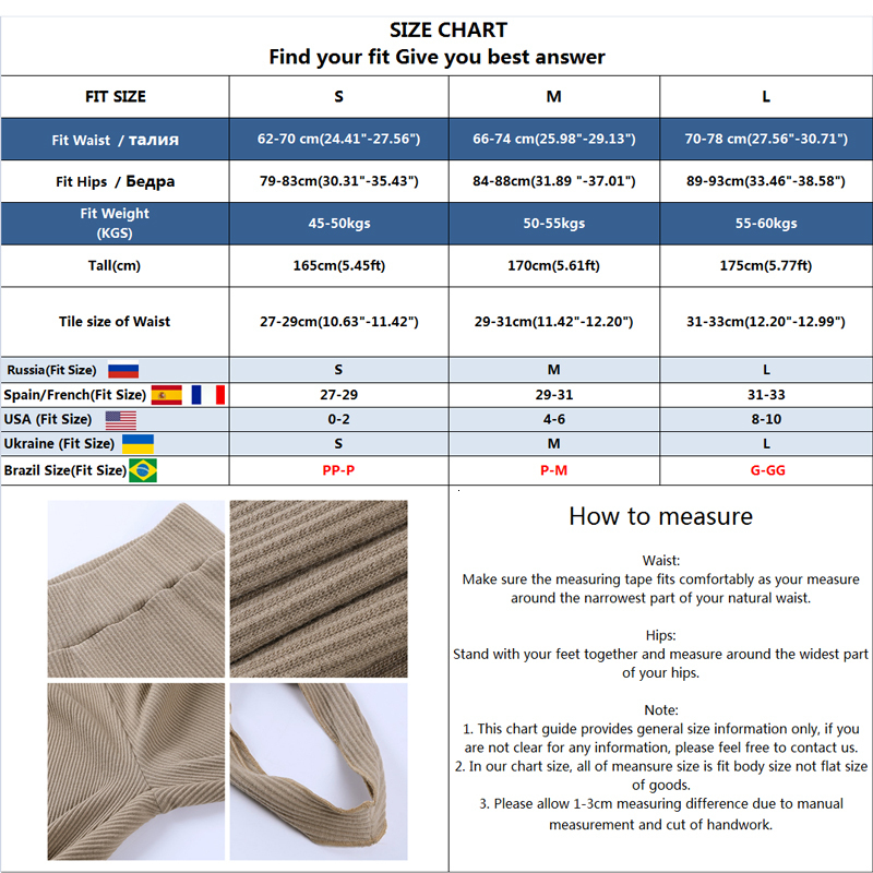 Women's Leggings Aro Lora Beige Ribbed Knitted Women's High Waist Cotton Fitness Basic Pants Casual Autumn Full Matching Women's Tights