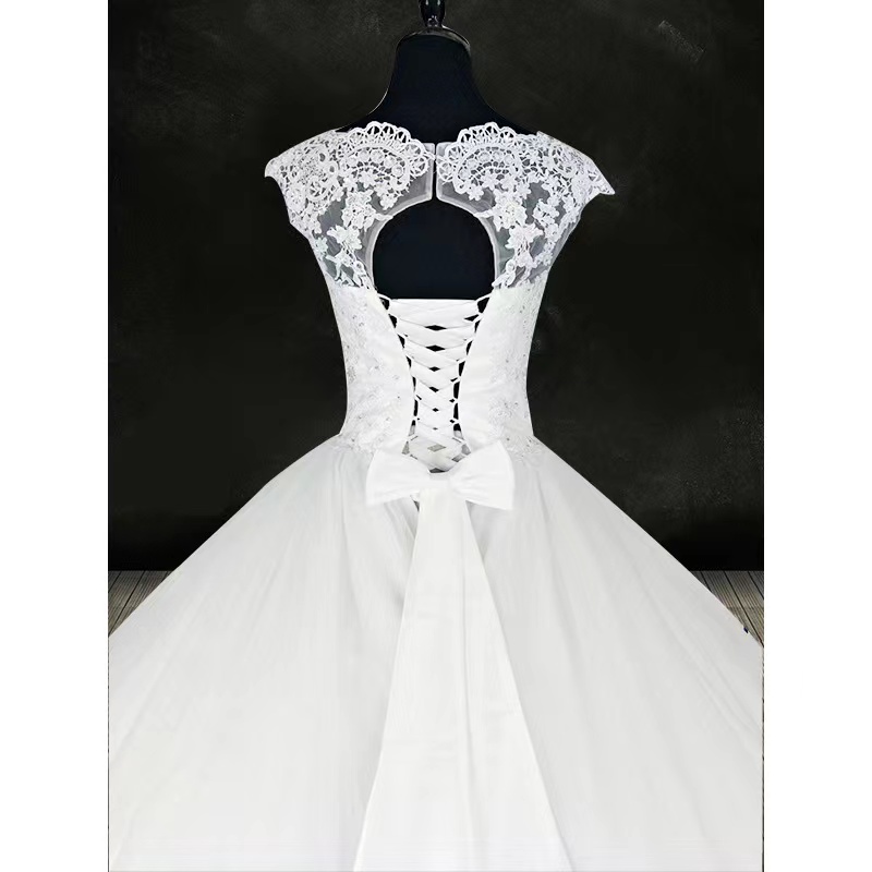 Elegant Plus Size A Line Wedding Dresses For Women Sweetheart Applique Court Train Bridal Gowns Second Reception Dress Party Custom Made Vestidos De N