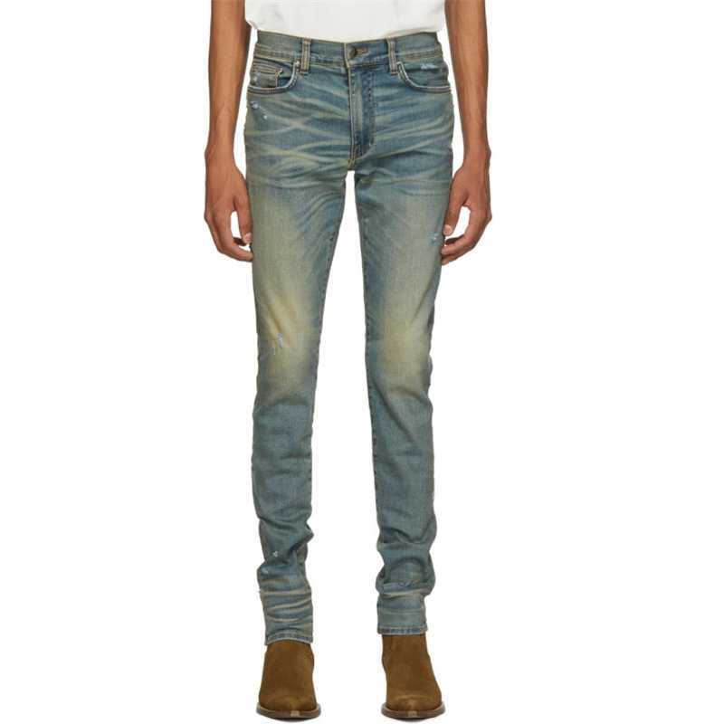 Designer Clothing Denim Pants Amiiri Distressed Jeans Yellow Mud Blue Distressed Beautiful Blue Slim Fitting Jeans Distressed Ripped Skinny Motocycle Biker, Light blue
Designer Clothing Denim Pants Amiiri Distressed Jeans Yellow Mud Blue Distressed Beautiful Blue Slim Fitting Jeans Distressed Ripped Skinny Motocycle Biker, Light blue