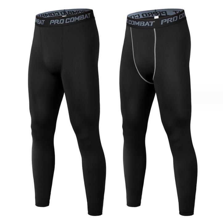 Men'S Pants Sports Tights Pro Combat Basketball Mens Fitness Quickly Dry Running Compression Gym Joggers Skinny Drop Delivery A Dhftn