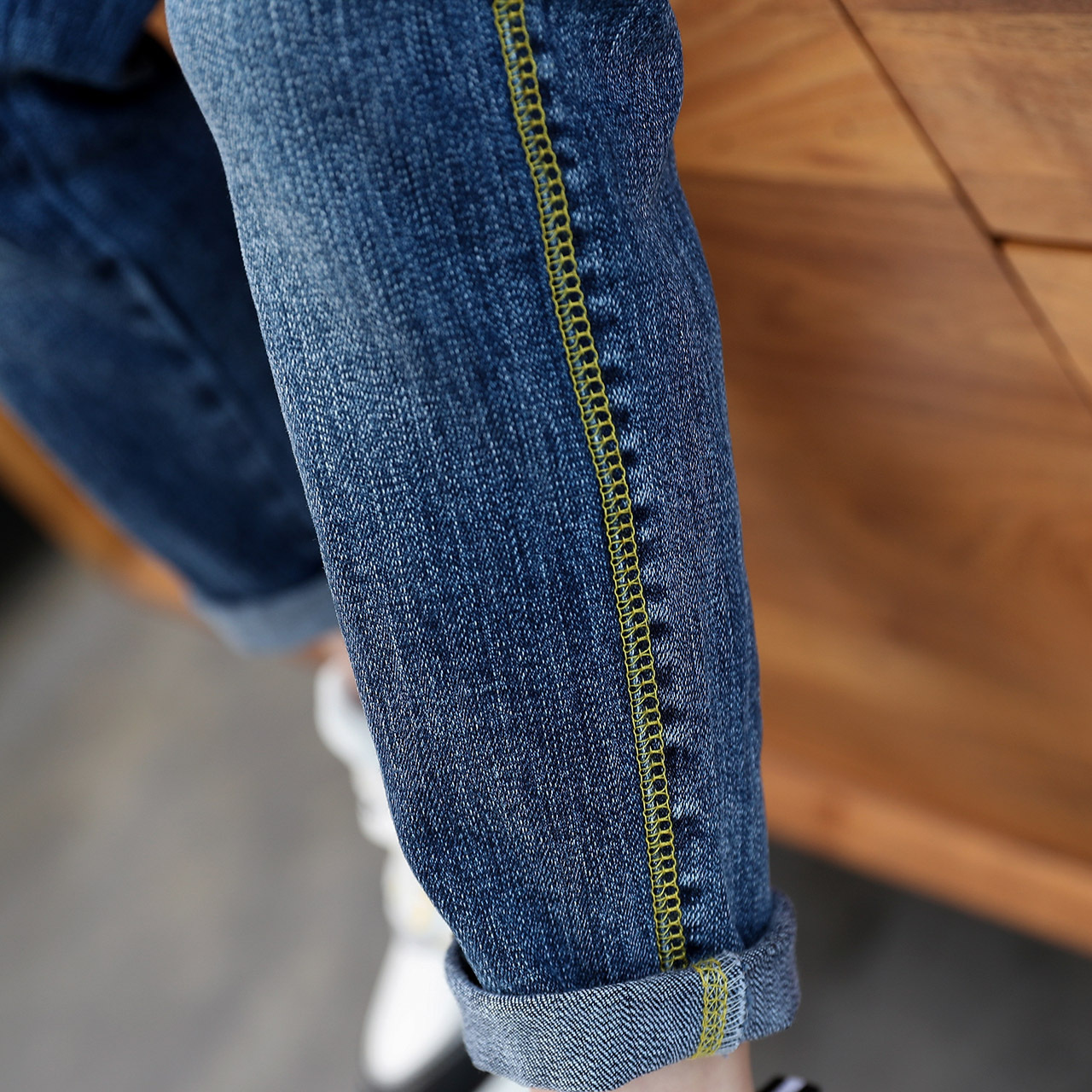 Jeans Kids Denim Pants Baby Boys Jeans Children Trousers Spring/Autumn Clothing Long Pant Boy Girls Clothes 2-12 Years 230424
