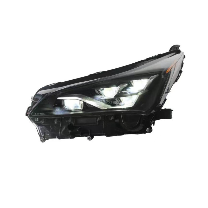 Headlight Assembly For Lexus NX200/NX300 20 14-20 20 Headlight LED Turn Signal Bifocal Lens High Beam Running Lights Upgrade