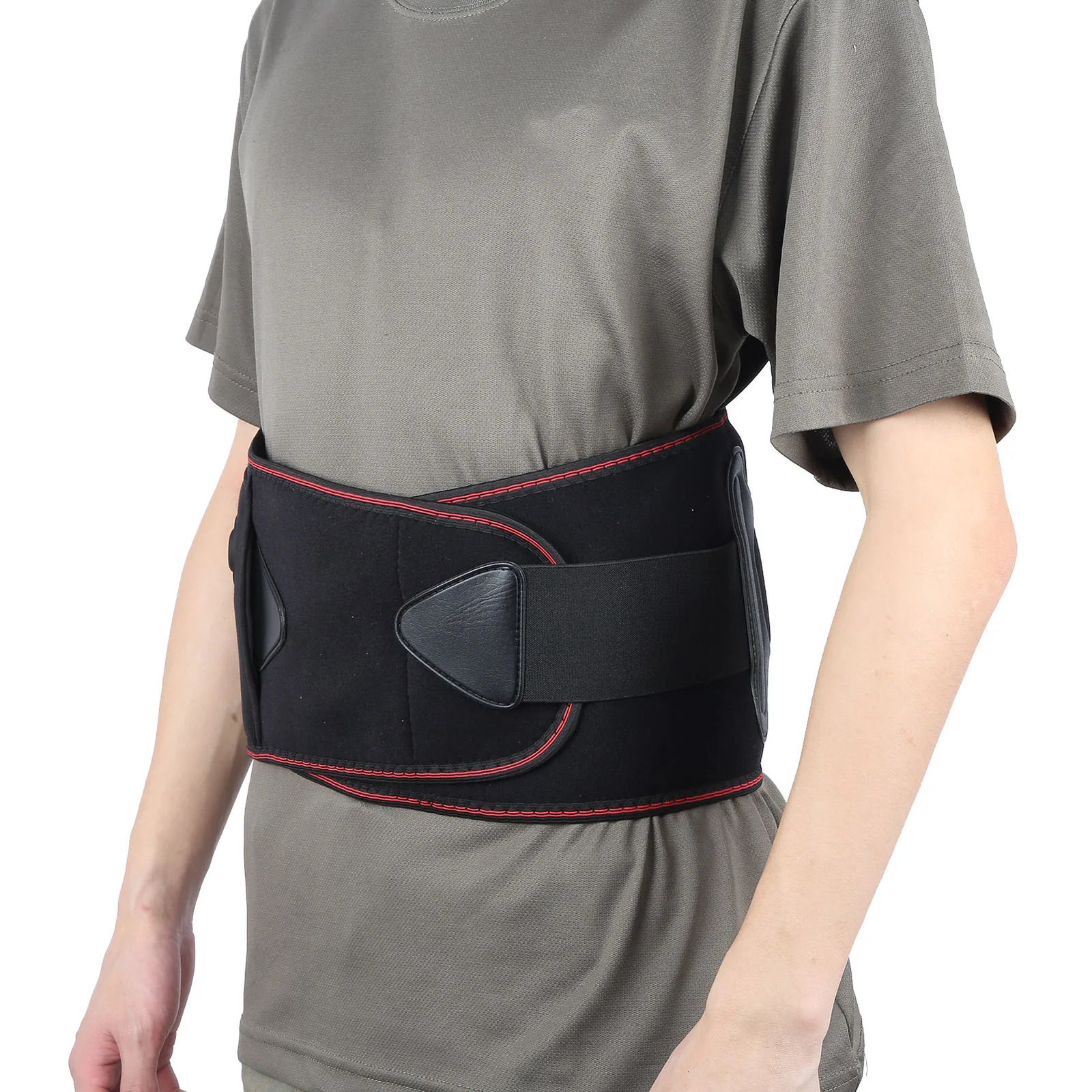 Slimming Belt 7 Levels Of fever Vibration Compress Warm Waist Electric Heating Massage Belt Pain Relief Adjustable Warm Waistband 231123