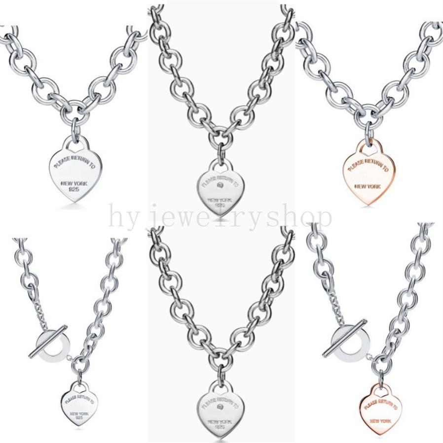 T designer heart tag pendant Necklace bracelet stud earrings 925 sterlling silver jewelry Female women Design Luxury Wedding Party2130
T designer heart tag pendant Necklace bracelet stud earrings 925 sterlling silver jewelry Female women Design Luxury Wedding Party2130