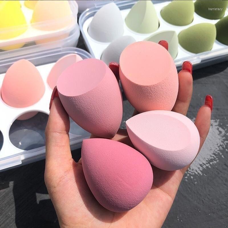 

Makeup Sponges 4pcs Sponge Powder Puff Dry Wet Combined Beauty Cosmetic Ball Foundation Bevel Cut Make Up Tools Set