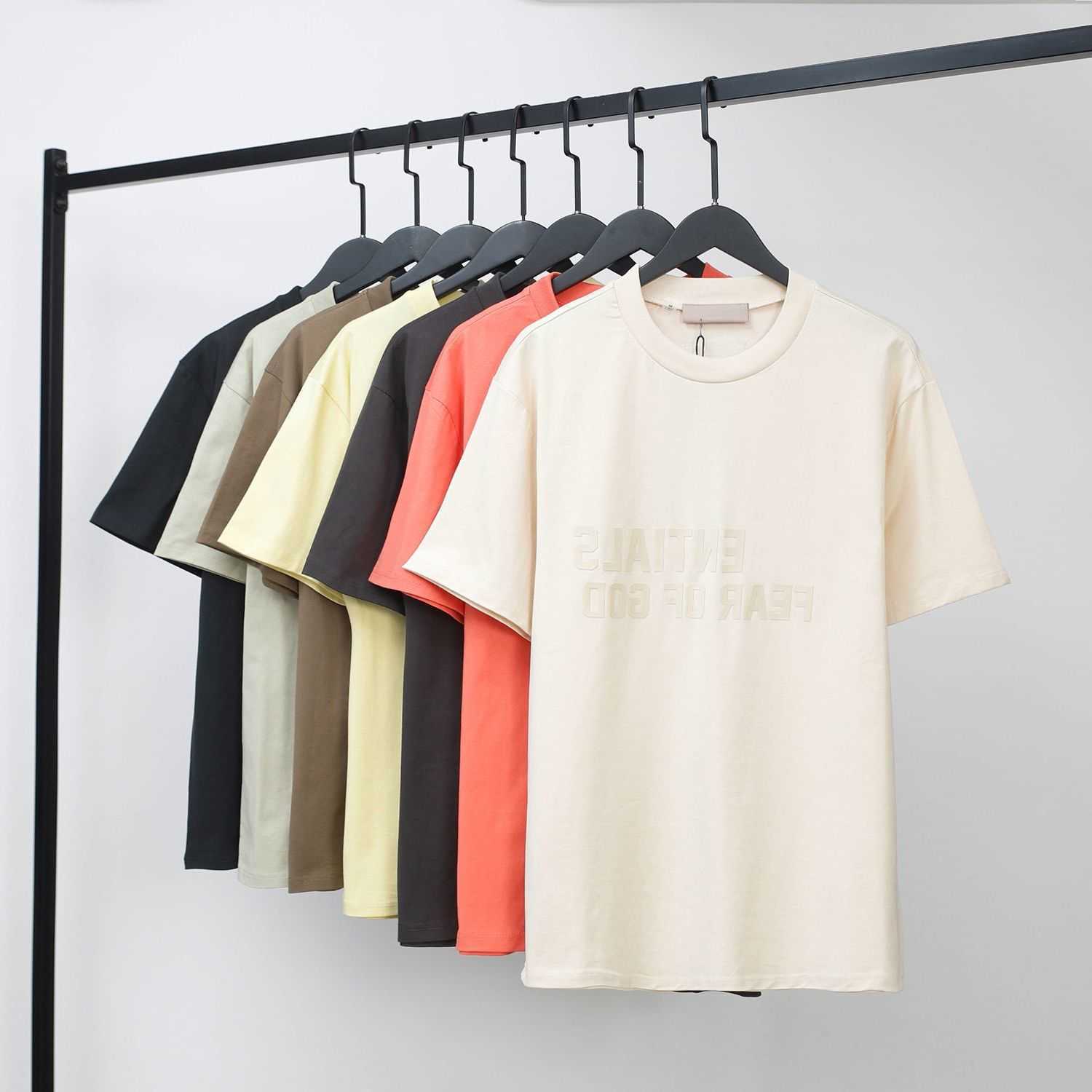 5A 2023 ESS Mens T-Shirts Designer essentail Top Womens Tees Short Summer Fashion Casual with Letter Superior Quality t shirt, 01
5A 2023 ESS Mens T-Shirts Designer essentail Top Womens Tees Short Summer Fashion Casual with Letter Superior Quality t shirt, 01