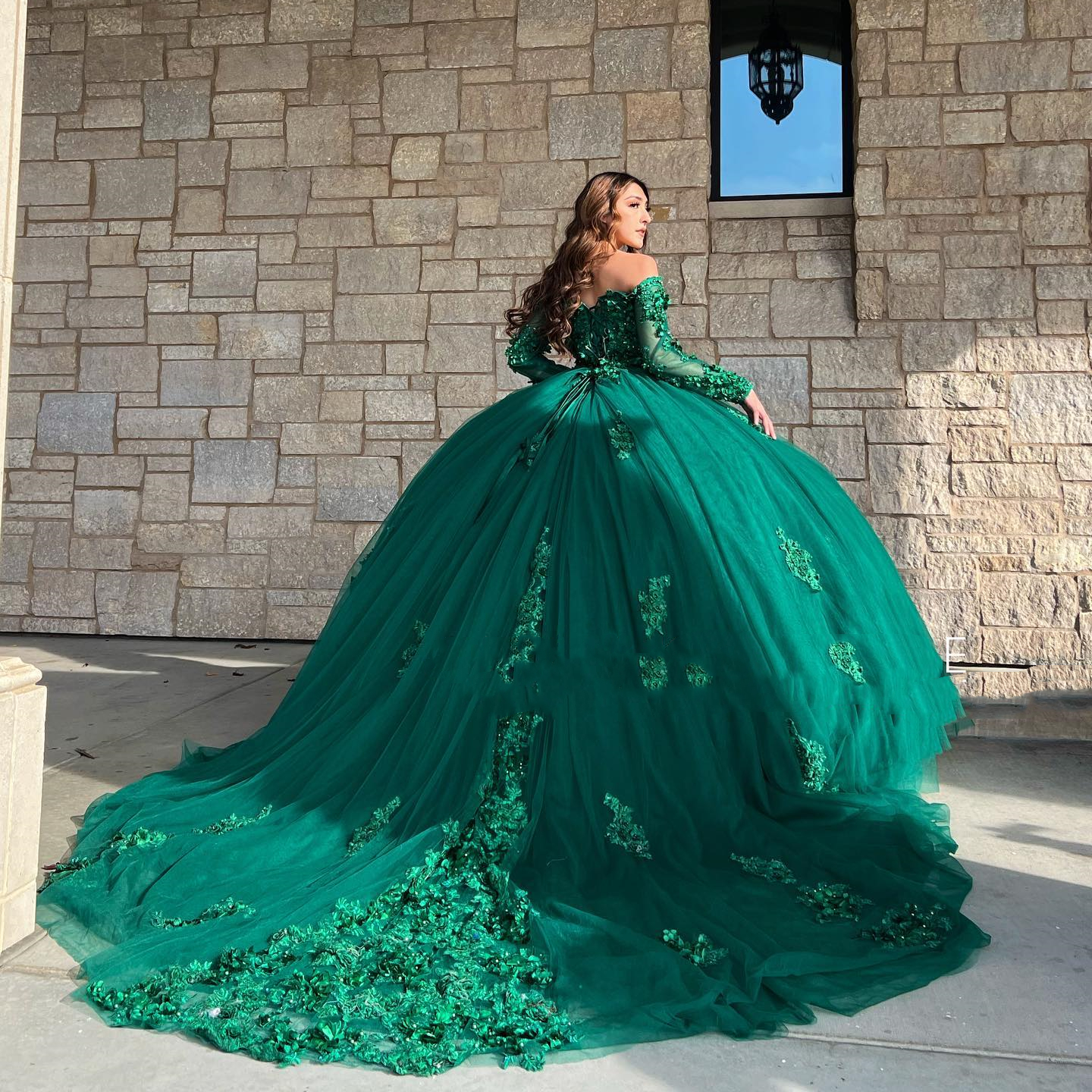 Dark Green Long Sleeves Quinceanera Dresses For Sweet 16 Girls 3D Lace Floral Appliques Off The Shoulder Sweetheart Tulle Vestido De VX Anos 2023, Royal blue
Dark Green Long Sleeves Quinceanera Dresses For Sweet 16 Girls 3D Lace Floral Appliques Off The Shoulder Sweetheart Tulle Vestido De VX Anos 2023, Royal blue