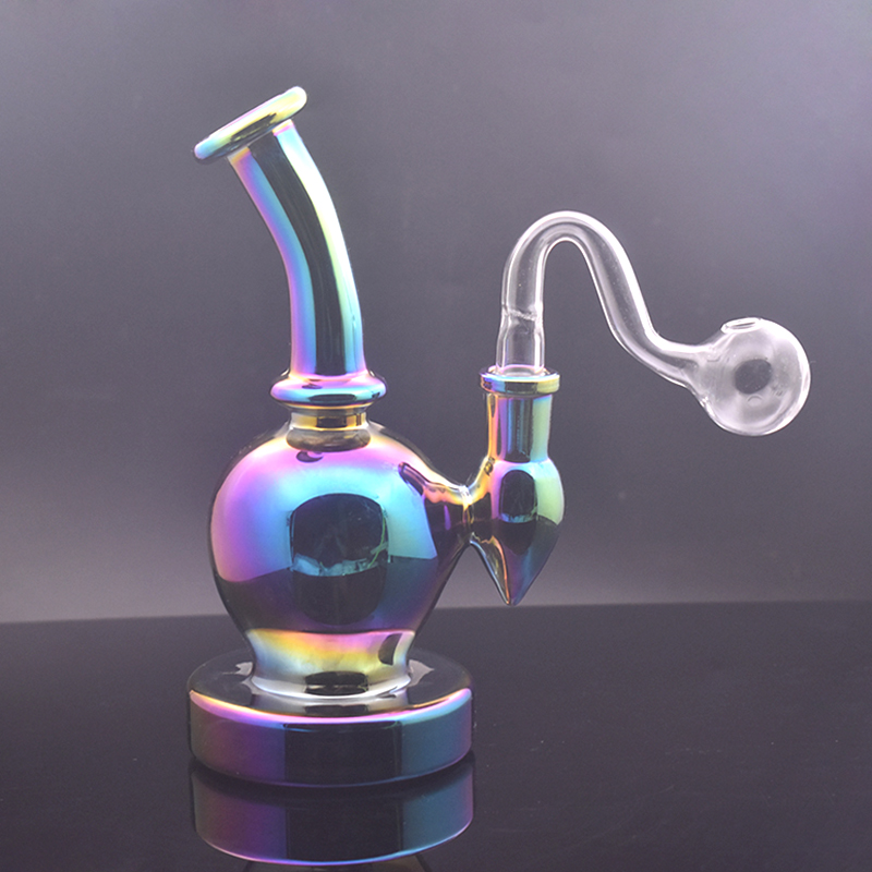 Rainbow Design Hookah Glass Oil Burner Bong Water Pipes Bubbler Hand Smoking Water Pipe Recycler Dab Rig Bong with 14mm Male Glass Oil Burner Pipe and Tobacco Bowl
Rainbow Design Hookah Glass Oil Burner Bong Water Pipes Bubbler Hand Smoking Water Pipe Recycler Dab Rig Bong with 14mm Male Glass Oil Burner Pipe and Tobacco Bowl