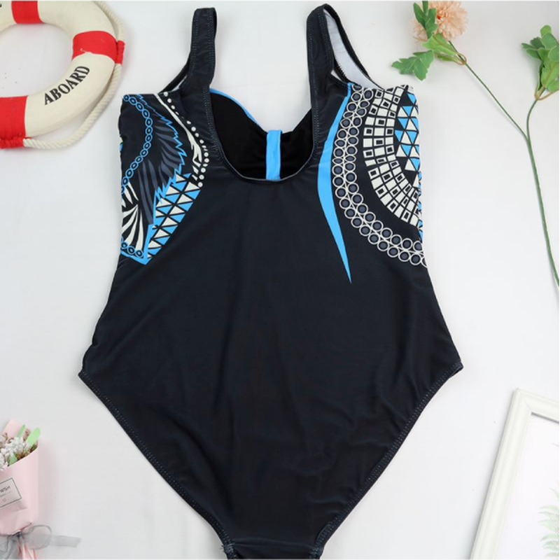 Women's Swimwear Fashion Swimsuit Women Beach Wear Swimwear With Pad Wire Free Print Bathing Suits Swimming Suit For Women Bodysuit 230425