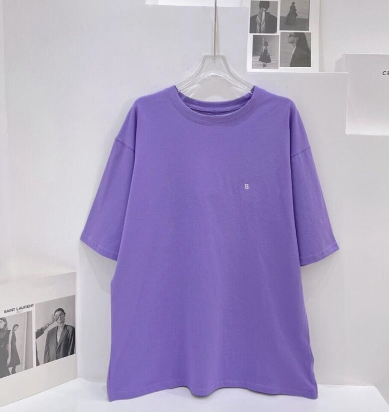 T-shirts Embroid Casual T Shirts Designer Shirt Women Man Paris France Street Short Sleeve Clothing S-L B0119